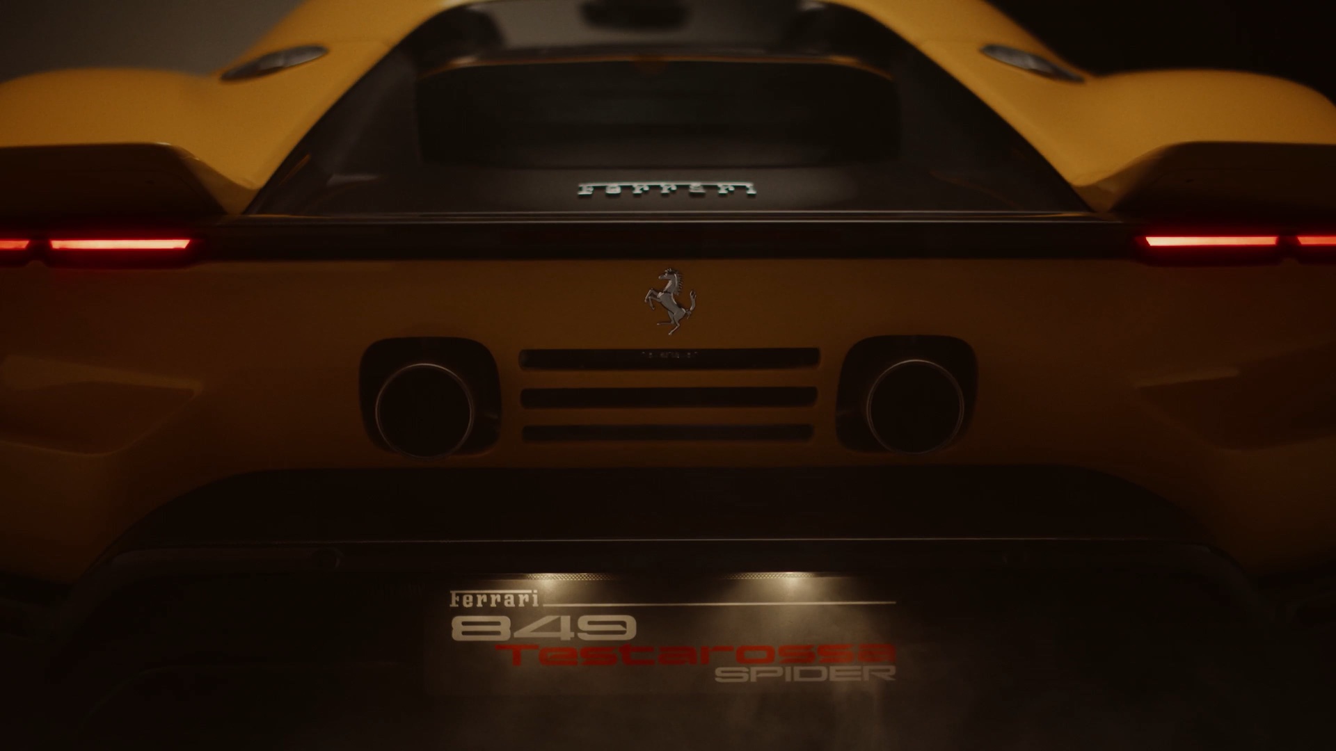 849 Testarossa Static Spider — film still