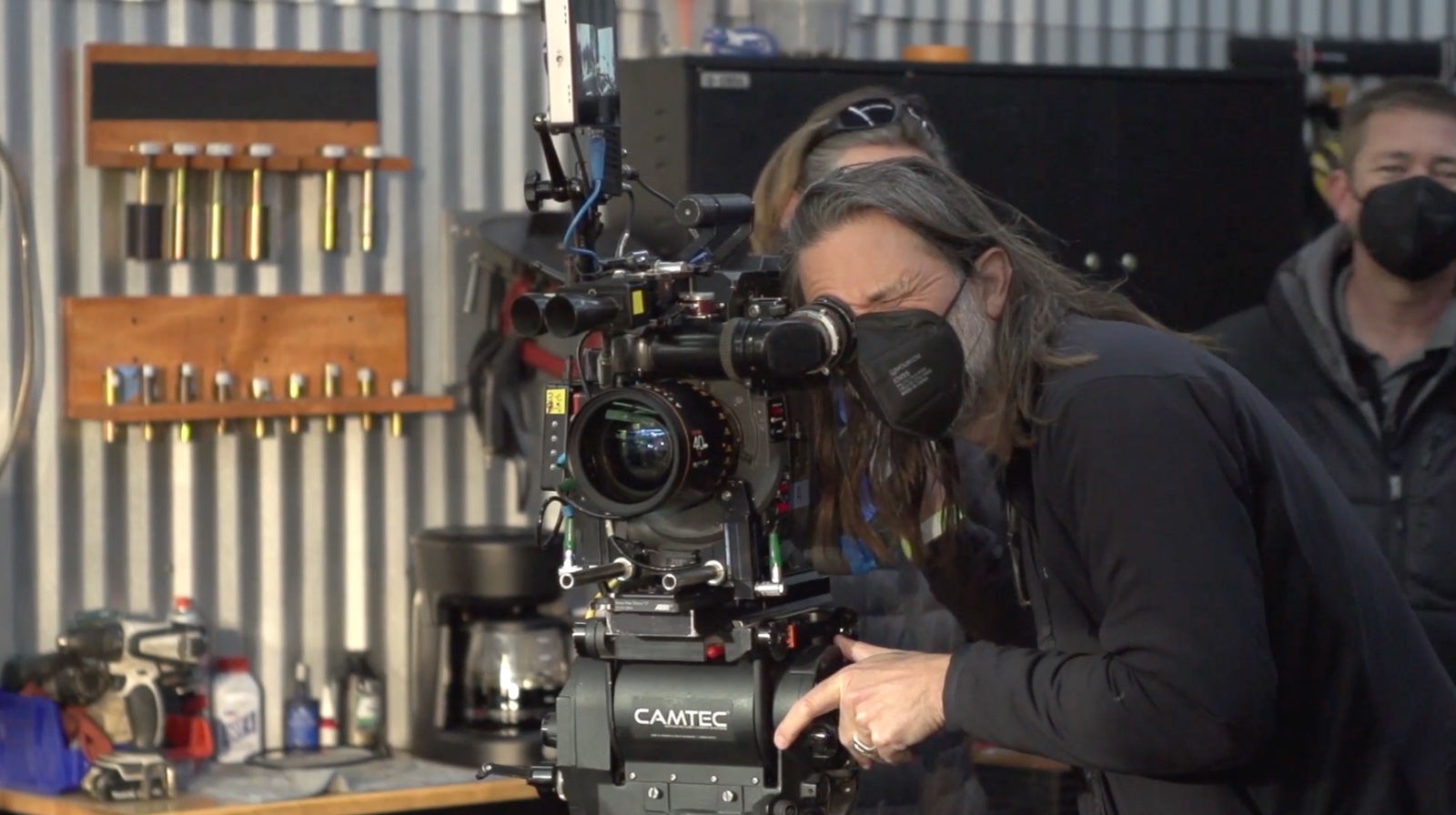 Linus Sandgren at the camera