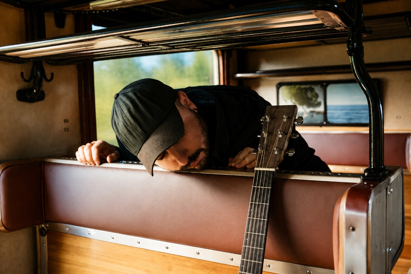 Resting between takes